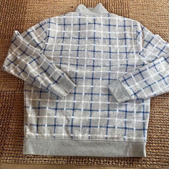 Nautica Gray 1/4 Zip Sweatshirt Size Large - Picture 6 of 7